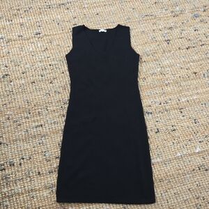 Maurice] Black Stretch Dress